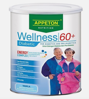 #ad Appeton Wellness 60 Diabetic Vanilla for Diabetics amp; Pre diabetics Senior 900g $91.50
