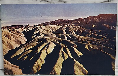 #ad Vintage Postcard. Foothills in Death Valley California. Unposted. $5.00