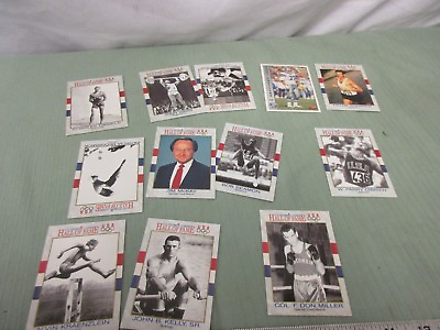 #ad Lot of 12 us olympics hall of fame collectors cards history swimming diving fun $4.18
