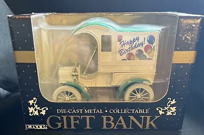 #ad Ertl 1:25 collectible die cast Limited Edition B Day Ford Model T Bank 1991 $15.96