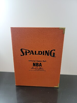 #ad NBA Basketball Spalding Official Game Ball Portfolio File Folder Orange 12quot;×9.5quot; $24.00