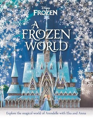 #ad Disney: A Frozen World hardcover Easton Marilyn $6.44