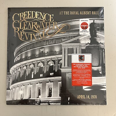 #ad Creedence Clearwater Revival At The Royal Albert Hall GreenVinyl LP NEW $17.00