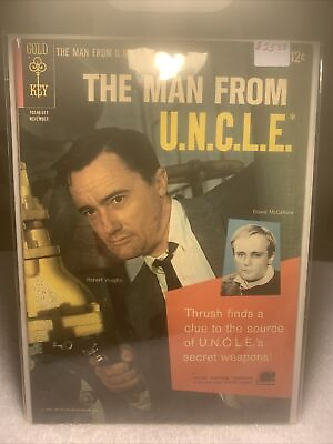 #ad The Man From Uncle 3 Vf Very Fine 7.5 Gold Key $29.99