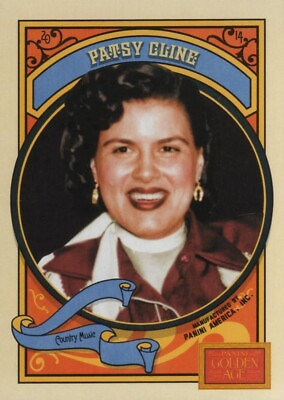 #ad Patsy Cline 2014 Panini Golden Age Trading Card #53 $3.50