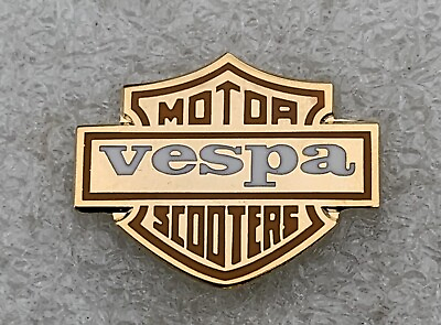 #ad Smart Rare Vespa Enamel Badge Scooter Scene Oi Trojan Madness Specials Mod Ska GBP 4.99