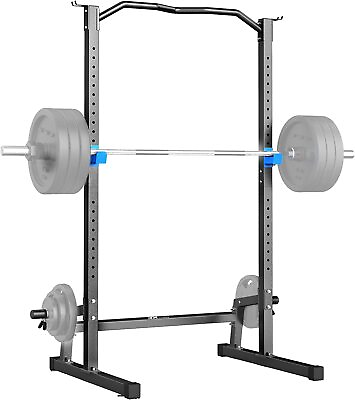 #ad Adjustable Power Rack Power Cage Squat Rack with Pull Up Bar Weight Lifting Cage $119.00