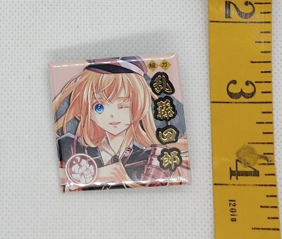 #ad Touken Ranbu Can Badge Pin Midare Toushirou Anime Japan C $7.00