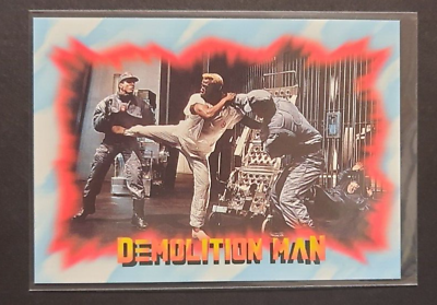 #ad DEMOLITION MAN Promo Card #S2 Skybox 1993 Wesley Snipes $2.95