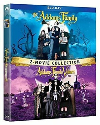 #ad The Addams Family Addams Family Values: 2 Movie Collection New Blu ray 2 P $14.50