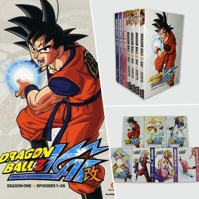 #ad Dragon Ball Z Kai The Complete Series Seasons 1 7 DVD Episodes 1 167 Sub Dub $30.20