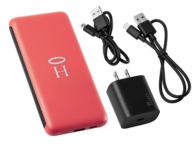 #ad Halo RapidPack 10K Power Bank Pink Big Power Fast Charging Pocketable Size $59.49