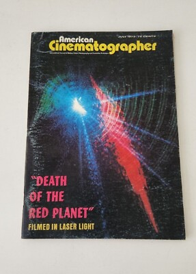 #ad *VINTAGE* American Cinematographer Magazine Death of Red Planet July 1973 *USED* $3.89
