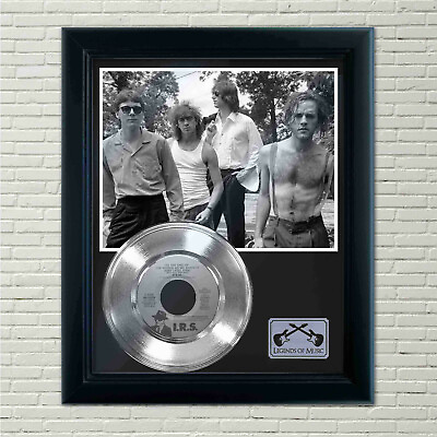 #ad REM quot;Its The End Of The World As We Know Itquot; Silver Framed Record Display $129.95