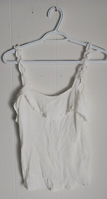 #ad 1.STATE Trendy Tank Top in White size S $7.00