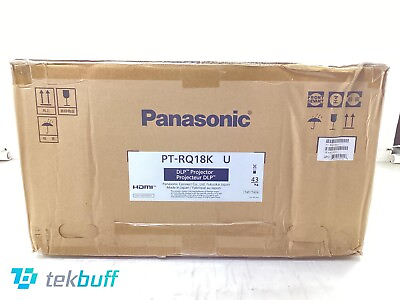 #ad Panasonic PT RQ18KU 16800 Lumens 4K Laser DLP Large Venue Projector $44595.00