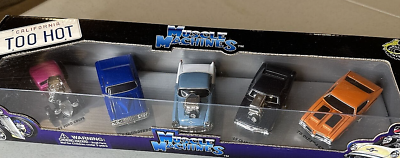 #ad The Original Muscle Machines 5 Pack Set 442 Mopar ‘56 Olds TBolt 33 Ford Rare $14.00