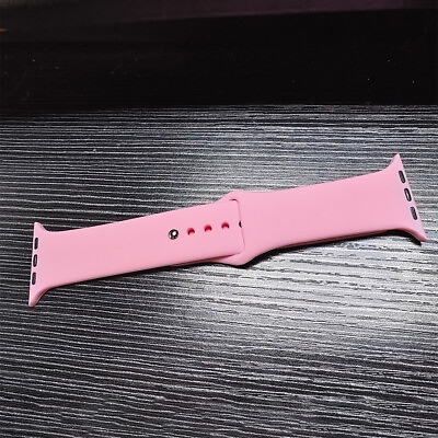 #ad Nylon Silicone Sport Band Strap for Apple Watch Series 9 8 7 6 5 4 32 SE 38 49mm $3.94