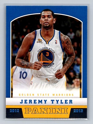 #ad 2012 Panini #205 Jeremy Tyler RC Golden State Warriors $1.89