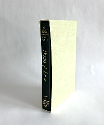 #ad The Folio Society Poems of Love by John Donne in Slipcase $24.00