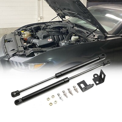#ad Bonnet Hood Shock Lift Struts Bar Support Arm Gas Spring For Ford Mustang 15 23 $47.49