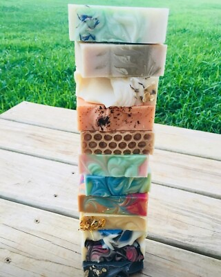 #ad Handcrafted Luxury Goat Milk Soaps l Choose A Scent $15.00