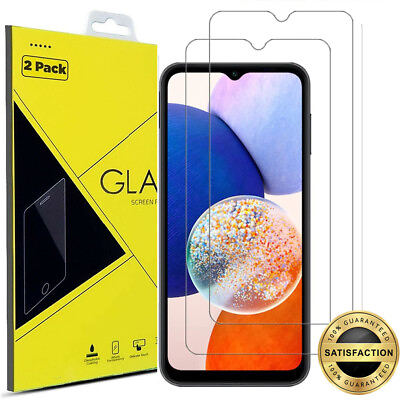#ad 2x Premium 9H Tempered Glass Screen Protector For Samsung Galaxy A14 5G A15 5G $3.44
