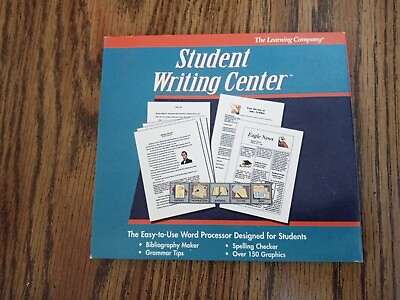 #ad The Learning Company Student Writing Center Version 1.12 For Windows 3.1 95 98 $20.66