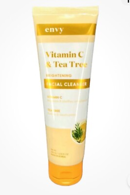#ad ENVY Vitamin C amp; Tea Tree Brightening* Facial Cleanser 6.76 fl oz SEALED $16.99