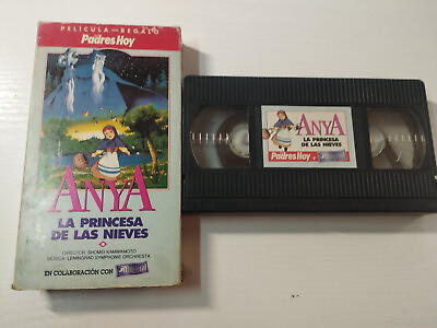 #ad Anya the Princess de Las Snow Shomei Kamwamoto Yamagughi VHS Tape Spanish $57.59