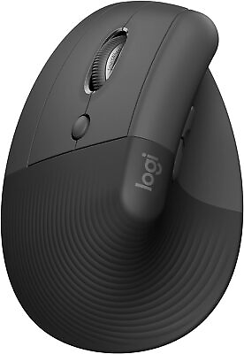 #ad Logitech Lift Vertical Ergonomic Mouse Left handed Wireless Windows macOS $37.95