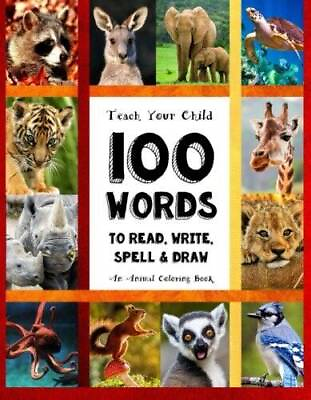 #ad Teach Your Child 100 Words To Read Write Spell and Draw: Dyslexia Gam GOOD $3.98