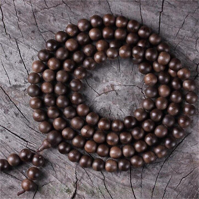 #ad Genuine Wild Kalimantan Agilawood Bracelets Mala Meditation Agarwood Prayer Bead $190.94