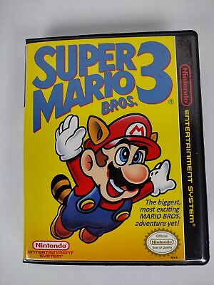 #ad Super Mario Bros 3 Nintendo Entertainment System Authentic With Bitbox $32.00