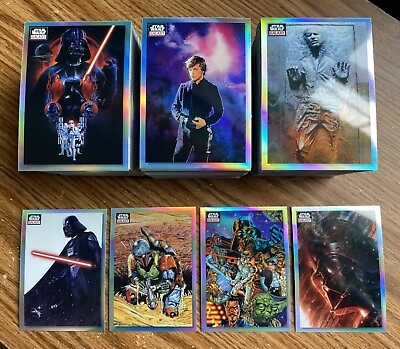 #ad 2023 Topps Chrome Star Wars Galaxy COMPLETE YOUR SET Refractor #1 100 YOU PICK $2.49