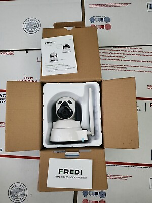 #ad Fredi Dog Wifi Security Camera HD Night Vision Micro SD Ethernet NEW $34.99