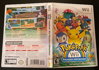 #ad Nintendo Wii Pokemon PokePark: Pikachu#x27;s Adventure CASE ONLY NO GAME MANUAL $19.99