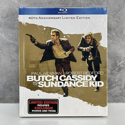 #ad Butch Cassidy and the Sundance Kid Limited Edition 1969 Blu ray 2011 Digibook $79.99