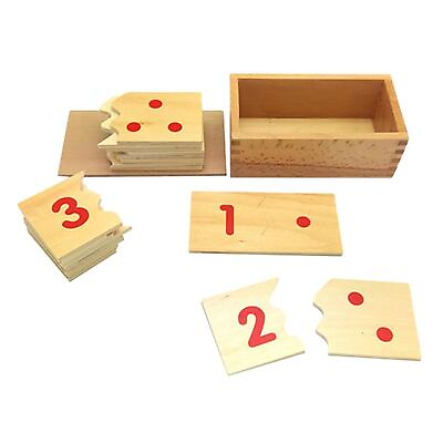 #ad Montessori Mathematics Material Educational Game Puzzles $22.52