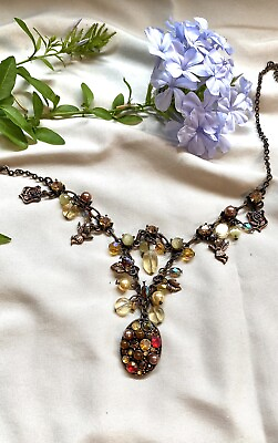 #ad Bohemian Boho Necklace Angels And Roses $12.00