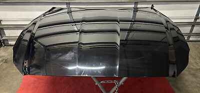 #ad 14 16 Maserati Quattroporte Hood Bonnet Black OEM **NEEDS WORK** $650.25