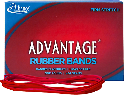 #ad Rubber 97405 Advantage Rubber Bands Size #117B 1 Lb Box Contains Approx. $23.99
