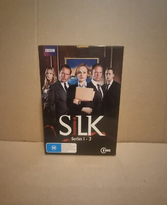 #ad Silk Series 1 3 Region 4 PAL Box Set DVD 2014 BBC TV Series Law VGC AU $30.90