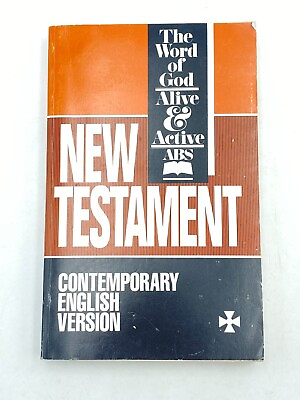 #ad New Testament Contemporary English Version Book 1991 $7.00