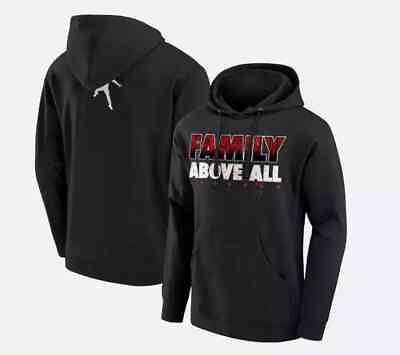 #ad Roman Reigns Family Above All Pullover Hoodie Black S 3XL $36.95