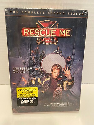 #ad Rescue Me The Complete Second Season DVD 2006 4 Disc Set New Sealed $3.50