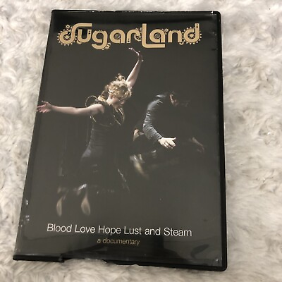 #ad SUGARLAND BLOOD LOVE HOPE LUST amp; STEAM 2010 ACM CONSIDERATION DVD DAMAGED CASE $9.99