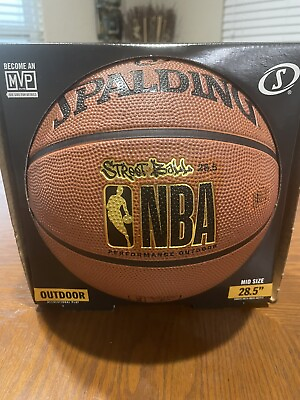 #ad Spalding NBA Street Ball Basketball MID Size 28.5quot; Outdoor NBA $19.99