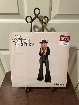 #ad Lainey Wilson Bell Bottom Country Watermelon Swirl Vinyl Signed Photo 2LP 500 $49.95