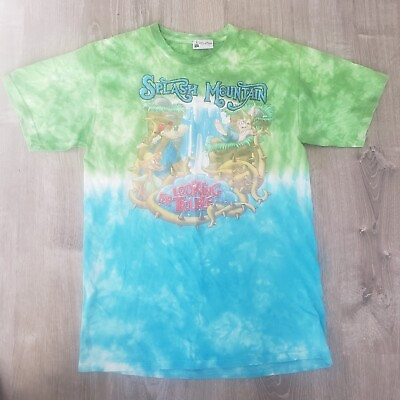 #ad Disney World Park Splash Mountain Tie Dye Shirt Looking for Trouble Size Medium $44.95